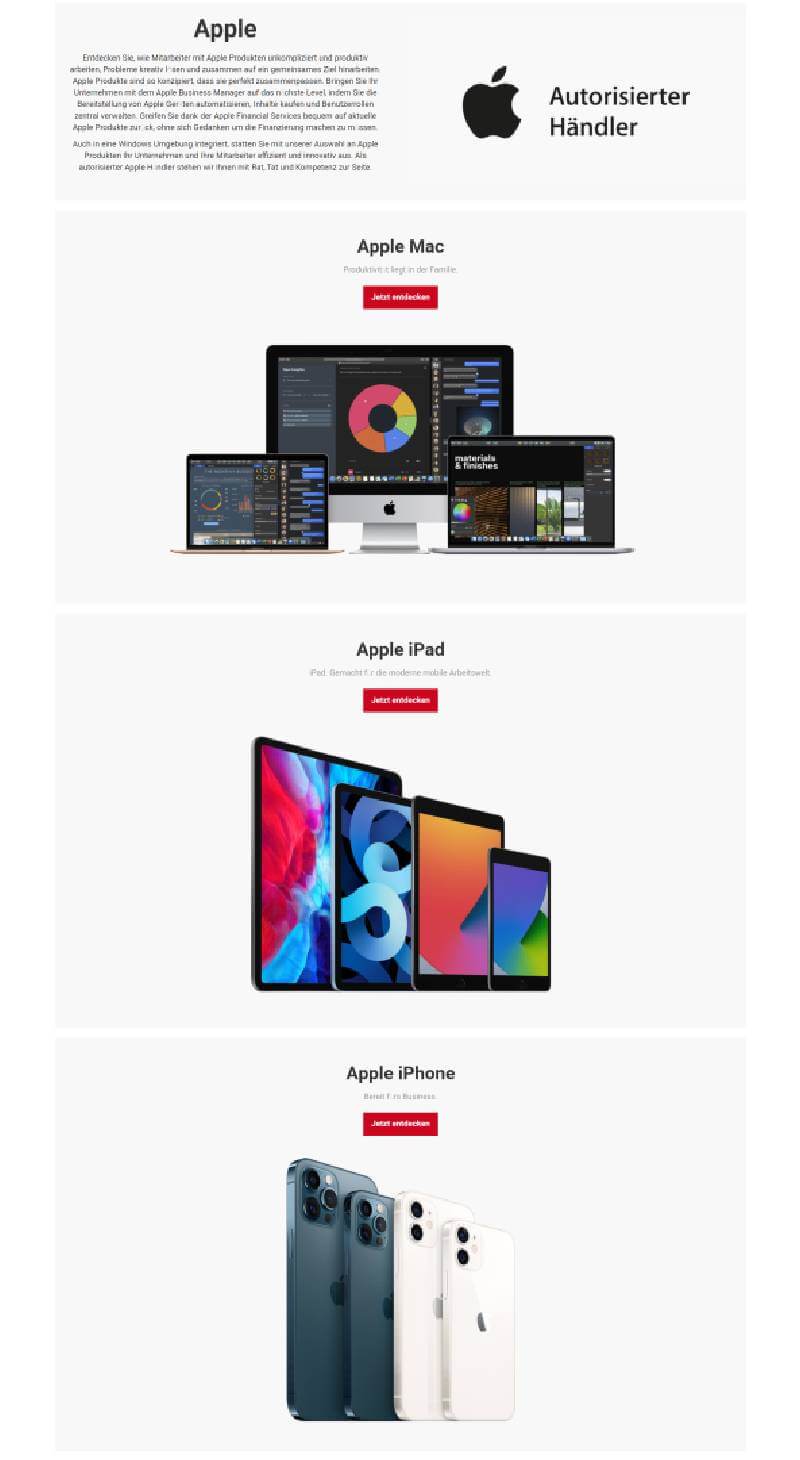 Referenz Markenseite Apple
